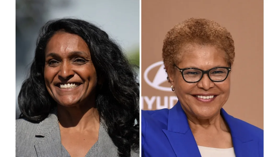 Rivals for LA mayor set to meet in forum as city struggles with homelessness, Hollywood job losses
