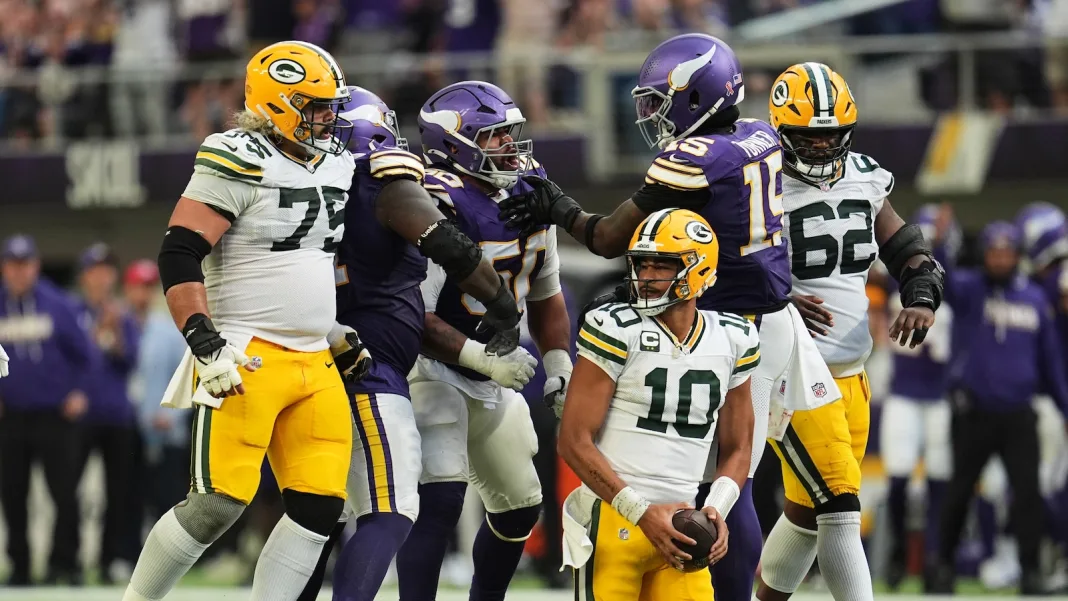 Packers seeking answers on offensive line after failing to protect Love in season-opening collapse