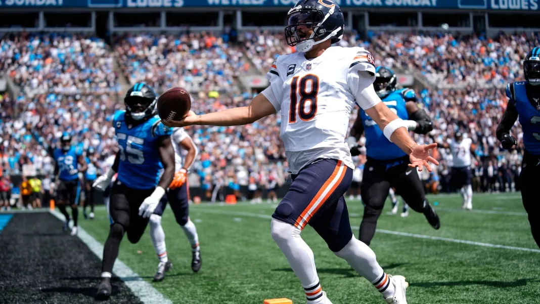 Bears score 59 points in opening win despite quiet days for a couple of Williams’ top targets