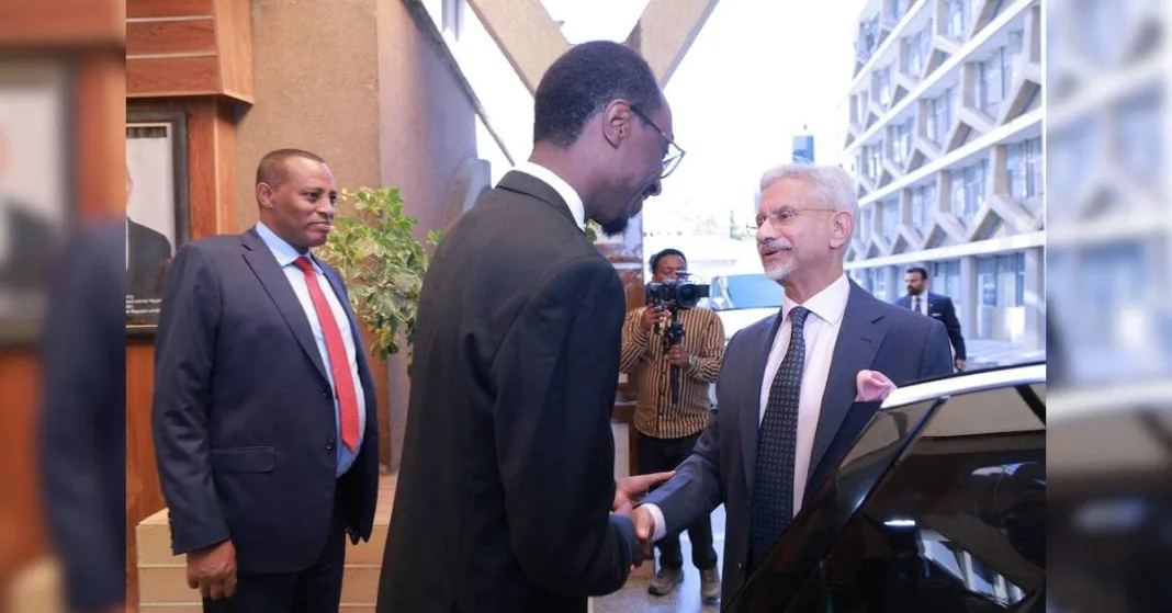 Jaishankar holds talks with Ethiopian counterpart; discusses trade & investment, security | External Affairs & Defence Security News