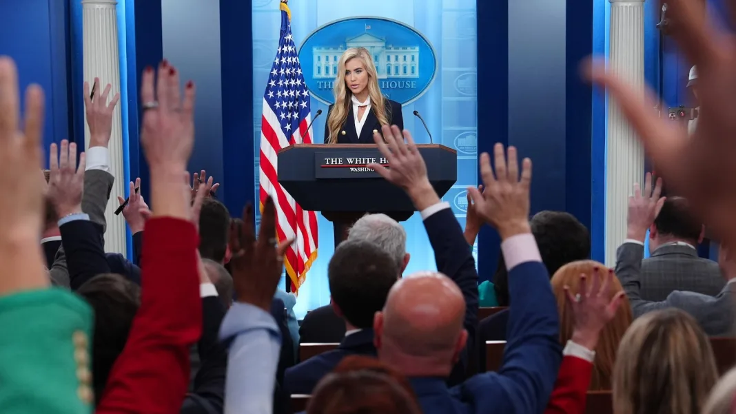 Katie Zacharia’s debut shows the pitfalls and possibilities of White House press secretary’s role
