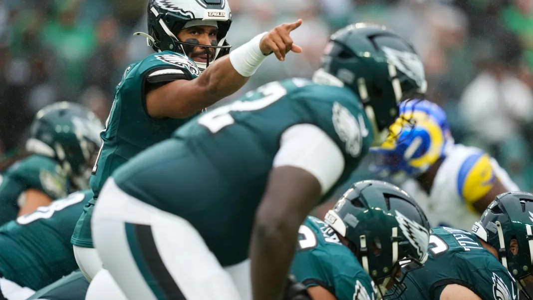 Eagles head to London at .500 and in dire need of fixing offense sagging under Hurts, Sirianni